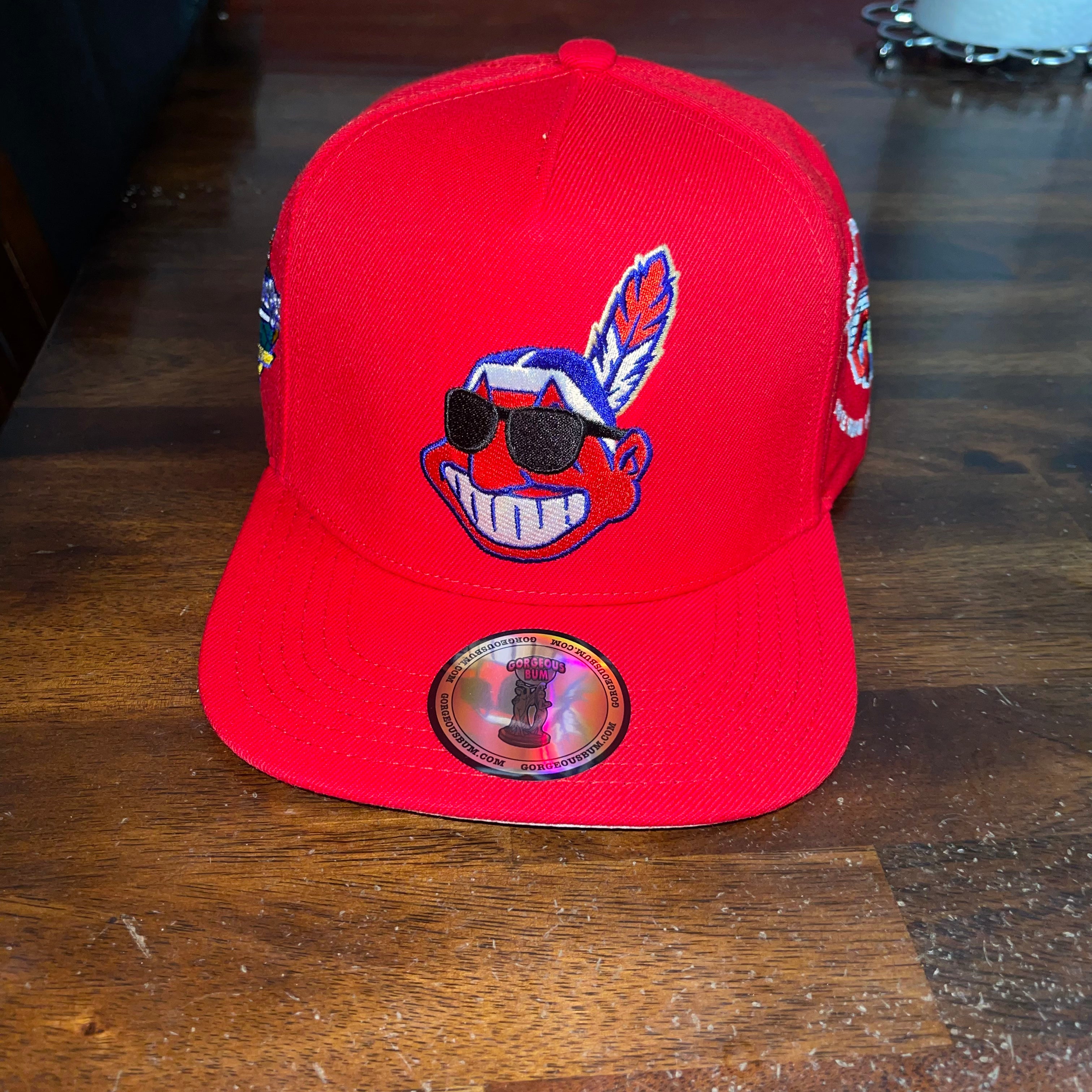 Red Indian snapback