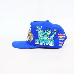 Bacon, egg and cheese (royal blue)SnapBack