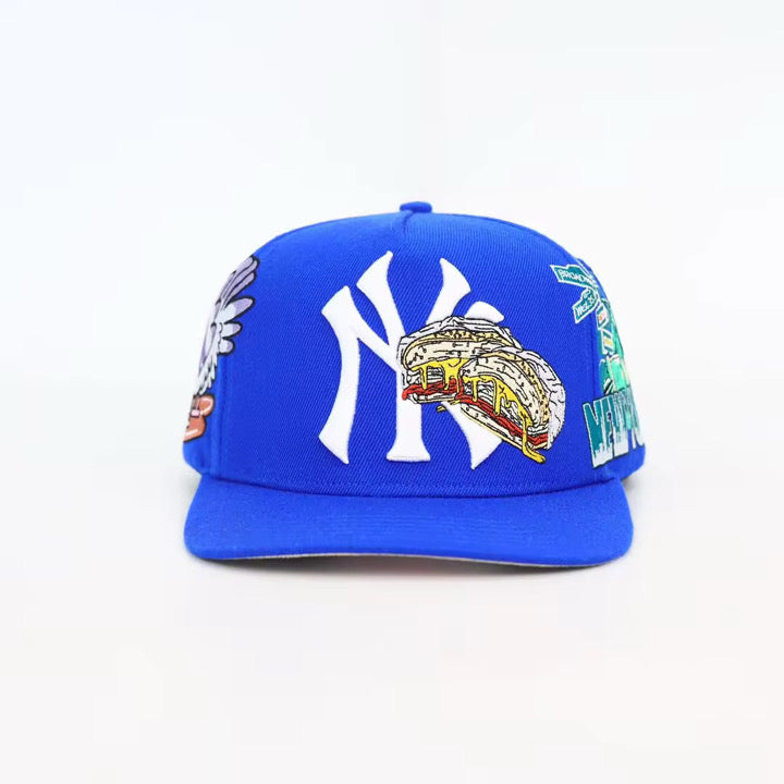 Bacon, egg and cheese (royal blue)SnapBack
