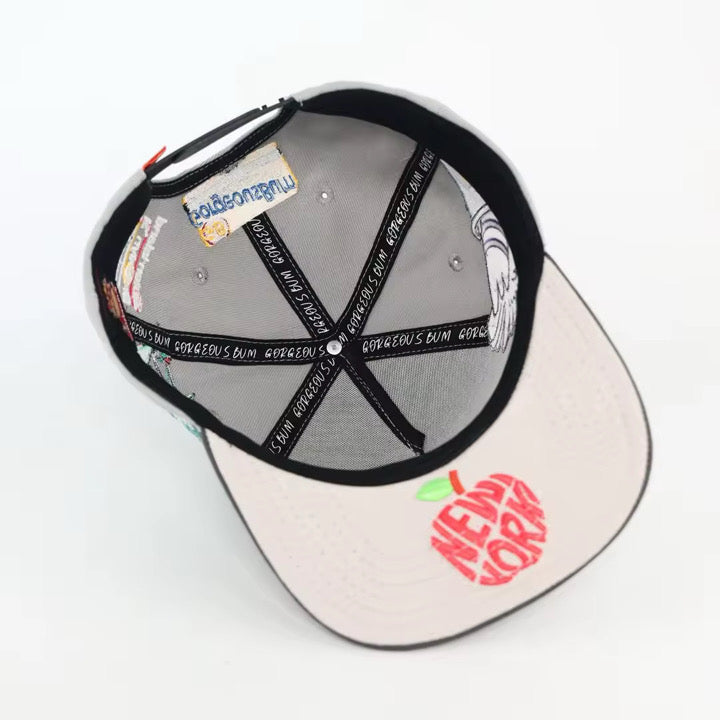 Bacon egg and cheese (gray)SnapBack