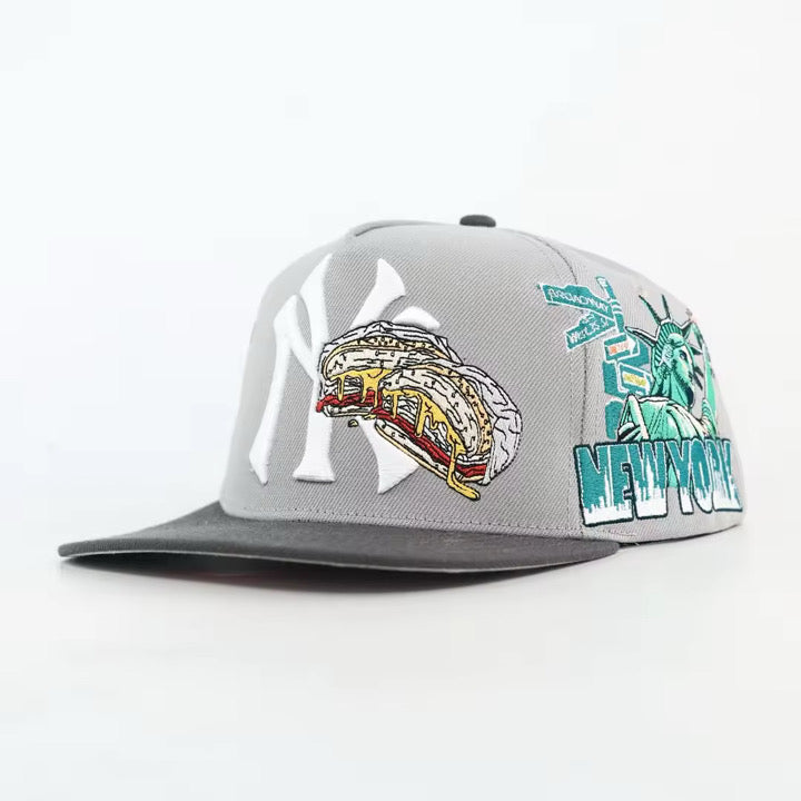 Bacon egg and cheese (gray)SnapBack