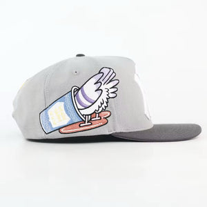 Bacon egg and cheese (gray)SnapBack