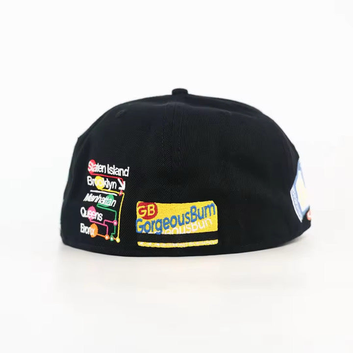 Bacon, egg, and cheese (blk) fitted