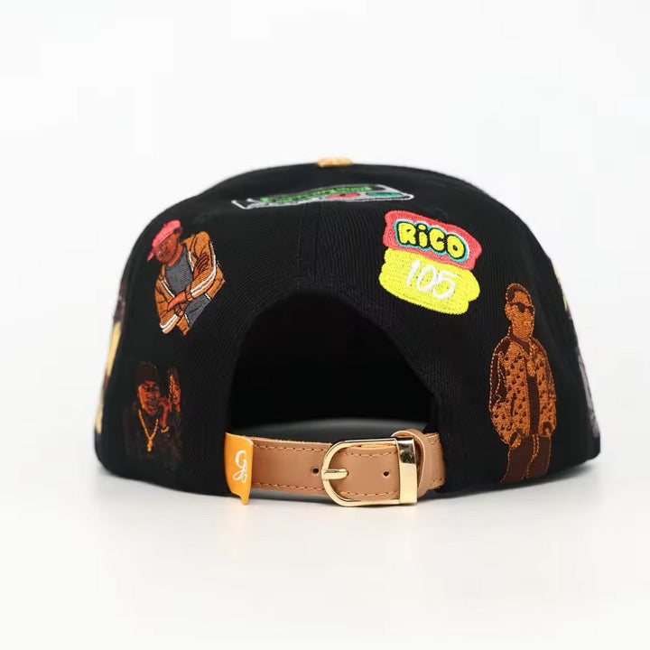 Red tops WE OUT!! Strap back
