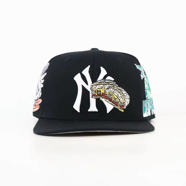Bacon, egg, and cheese (blk) fitted