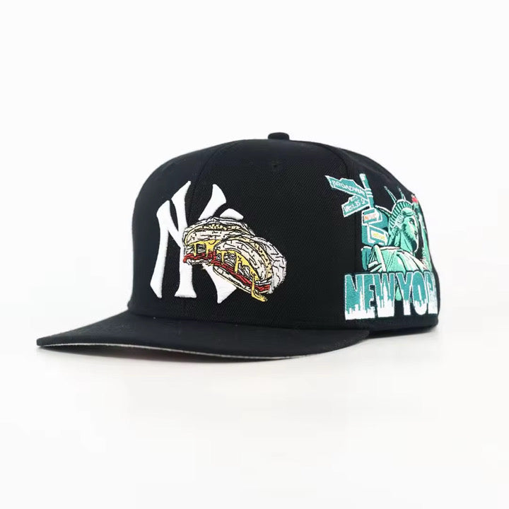 Bacon, egg, and cheese (blk) fitted